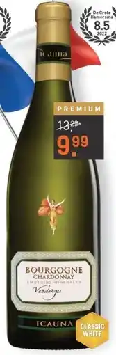 Gall & Gall Icauna Bourgogne Chardonnay 75CL Wijn aanbieding
