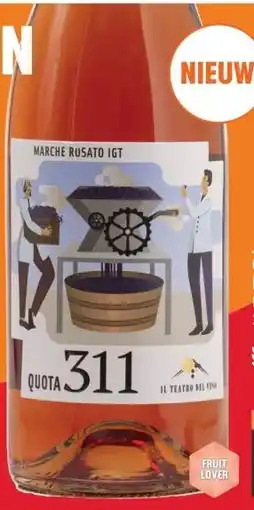 Gall & Gall Quota 311 Rosato 75CL Wijn aanbieding