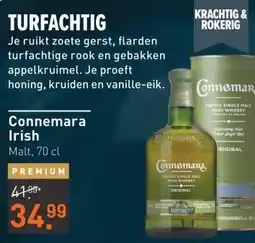 Gall & Gall Connemara Irish 70CL Whisky aanbieding