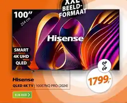 Expert Hisense 100E7NQ PRO (2024) aanbieding