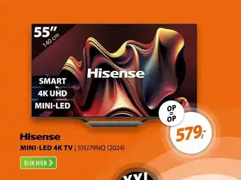 Expert Hisense 55U79NQ (2024) aanbieding