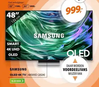 Expert Samsung OLED 4K 48S93D (2024) aanbieding