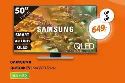 Expert Samsung QLED 4K 50Q80D (2024) aanbieding