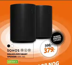 Expert Sonos ERA 100 Zwart aanbieding