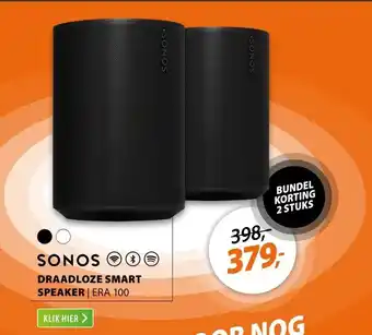 Expert Sonos ERA 100 Zwart aanbieding