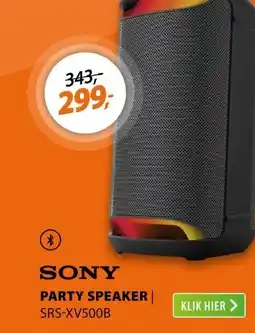Expert Sony SRS-XV500B aanbieding