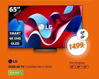 Expert LG OLED65C46LA (2024) aanbieding