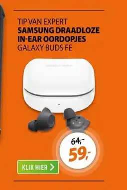 Expert Samsung Galaxy Buds FE Zwart aanbieding