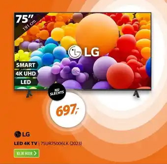 Expert LG 75UR75006LK (2023) aanbieding