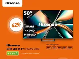Expert Hisense QLED 50U79Q (2025) aanbieding