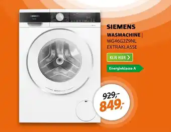 Expert Siemens WG46G2Z9NL extraKlasse aanbieding