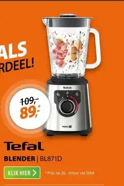 Expert Tefal BL871D Grijs aanbieding
