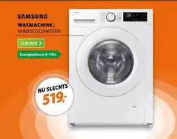 Expert Samsung WW80CGC04ATEEN aanbieding