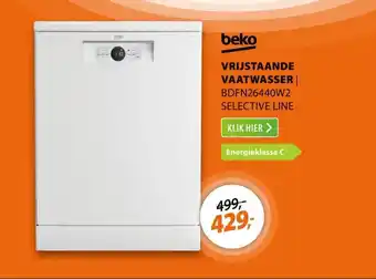 Expert Beko BDFN26440W2 Selective Line aanbieding