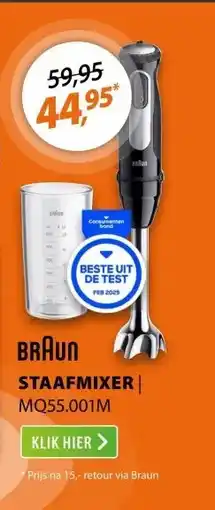 Expert Braun MQ55.001M aanbieding