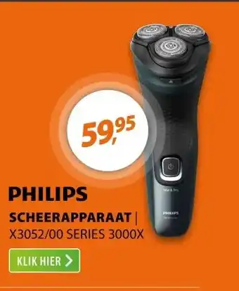 Expert Philips X3052/00 series 3000x aanbieding