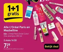 Etos Alle L'Oréal Paris en Maybelline aanbieding