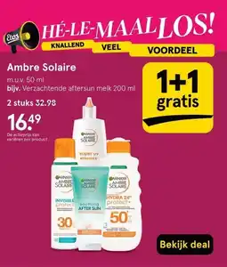 Etos Ambre Solaire aanbieding