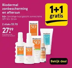 Etos Biodermal zonbescherming en aftersun aanbieding