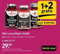 Etos Alle Lucovitaal visolie* aanbieding