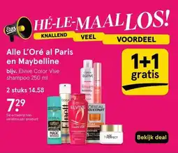 Etos Alle L'Oré al Paris en Maybelline aanbieding