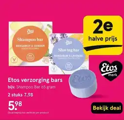 Etos Etos verzorging bars aanbieding