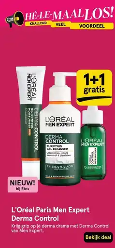 Etos L'Oréal Paris Men Expert Derma Control aanbieding