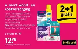 Etos A-merk wond- en voetverzorging aanbieding