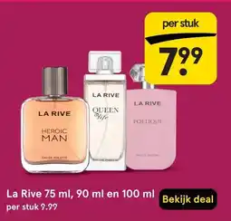 Etos La Rive 75 ml, 90 ml en 100 ml aanbieding