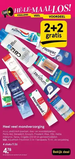 Etos Heel veel mondverzorging aanbieding