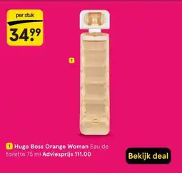 Etos Hugo Boss Orange Woman Eau de toilette 75 ml aanbieding