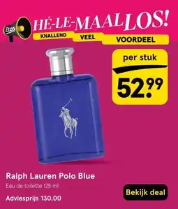 Etos Eau de toilette 125 ml aanbieding