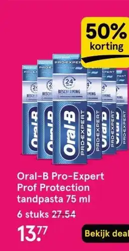 Etos Oral-B Pro-Expert Prof Protection tandpasta 75 ml aanbieding