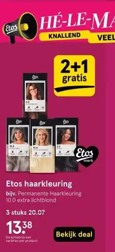 Etos Etos haarkleuring aanbieding