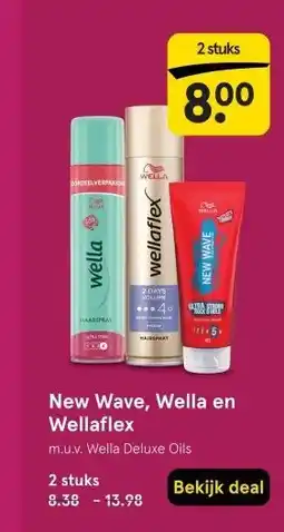 Etos New Wave, Wella en Wellaflex aanbieding