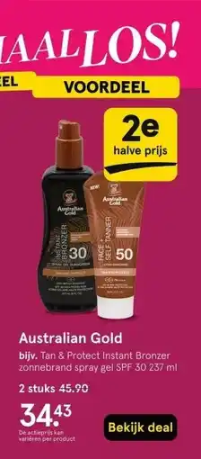 Etos Australian Gold aanbieding