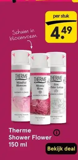 Etos Therme Shower Flower 150 ml aanbieding