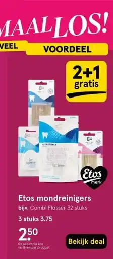 Etos Etos mondreinigers aanbieding