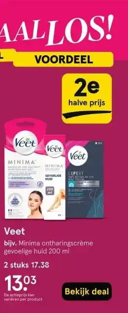Etos Veet aanbieding