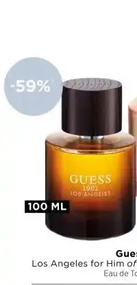 ICI Paris XL Guess Los Angeles for Him of Los Angeles for Her Eau de Toilette aanbieding