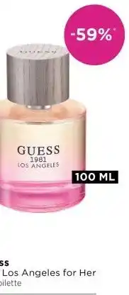 ICI Paris XL Guess Los Angeles for Him of Los Angeles for Her Eau de Toilette aanbieding