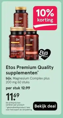 Etos Etos Premium Quality supplementen' aanbieding
