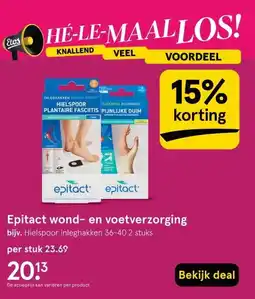 Etos Epitact wond- en voetverzorging aanbieding