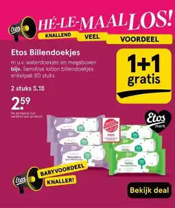 Etos Etos Billendoekjes aanbieding