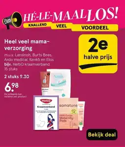 Etos Heel veel mama- verzorging aanbieding