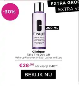 ICI Paris XL Clinique Take The Day Off Make-up Remover for Lids, Lashes and Lips aanbieding
