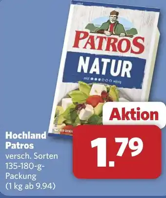 Combi Hochland Patros aanbieding