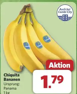 Combi Chiquita Bananen aanbieding
