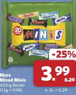 Combi Mars Mixed Minis aanbieding
