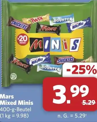 Combi Mars Mixed Minis aanbieding
